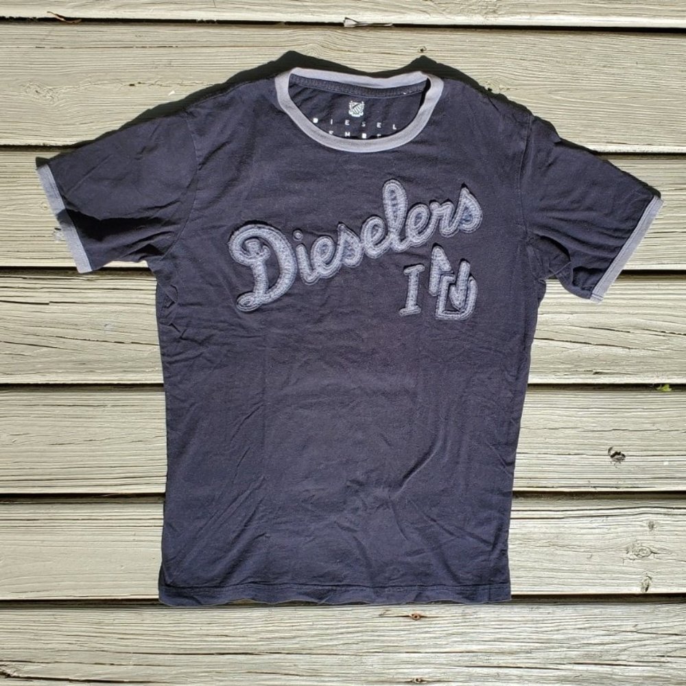 RARE Vintage DIESEL "Dieselers" embroidered tshirt